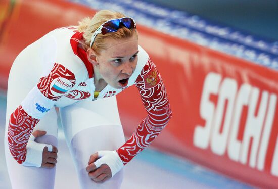 2014 Winter Olympics. Speed skating. Women. 3000m