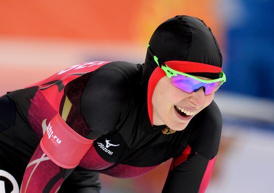 2014 Winter Olympics. Speed skating. Women. 3000m