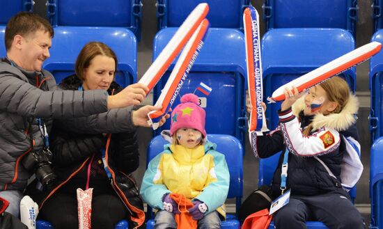 2014 Winter Olympics. Ice hockey. Women. Russia vs. Germany