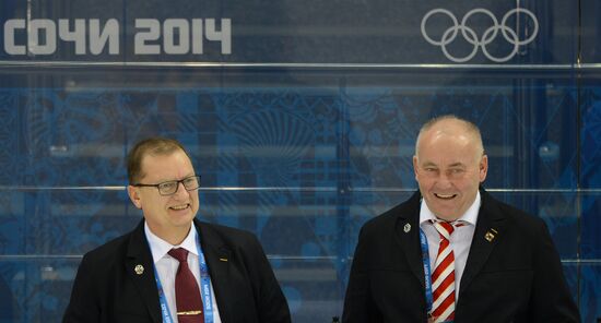 2014 Winter Olympics. Ice hockey. Women. Russia vs. Germany