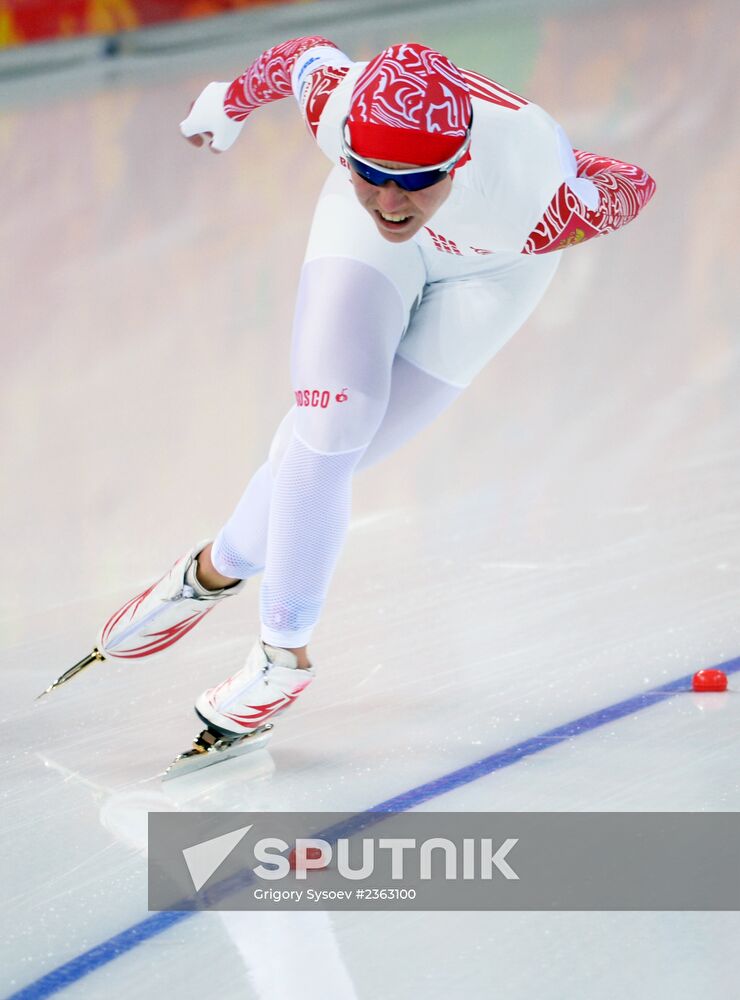 2014 Winter Olympics. Speed skating. Women. 3000m