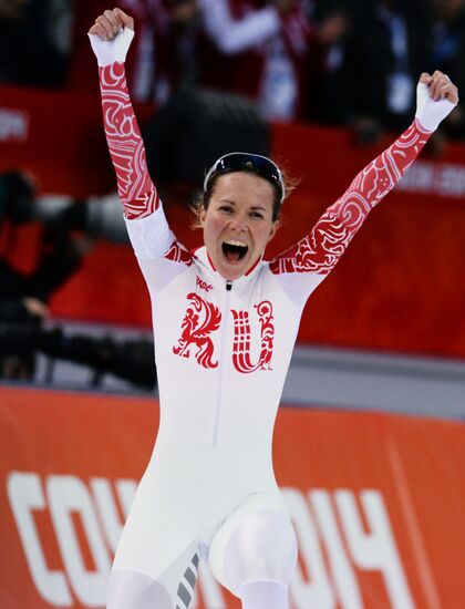 2014 Winter Olympics. Speed skating. Women. 3000m