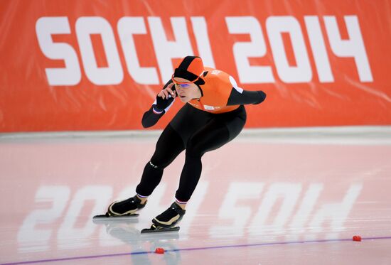 2014 Winter Olympics. Speed skating. Women. 3000m