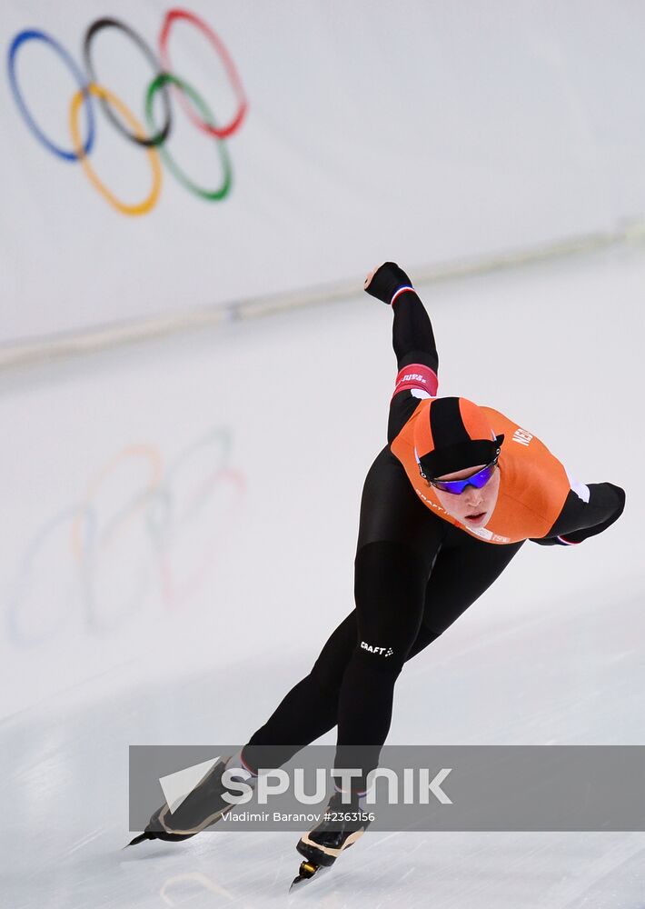 2014 Winter Olympics. Speed skating. Women. 3000m