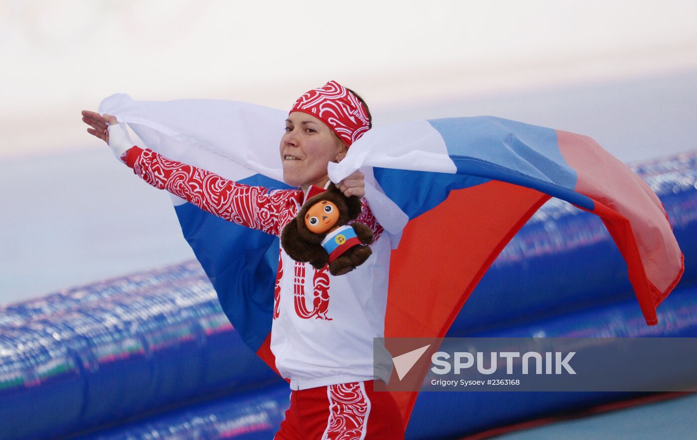 2014 Winter Olympics. Speed skating. Women. 3000m