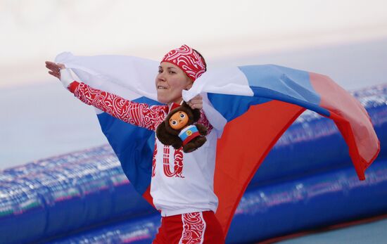 2014 Winter Olympics. Speed skating. Women. 3000m