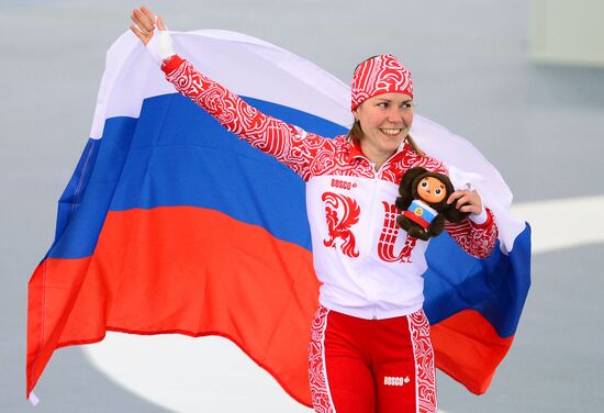 2014 Winter Olympics. Speed skating. Women. 3000m