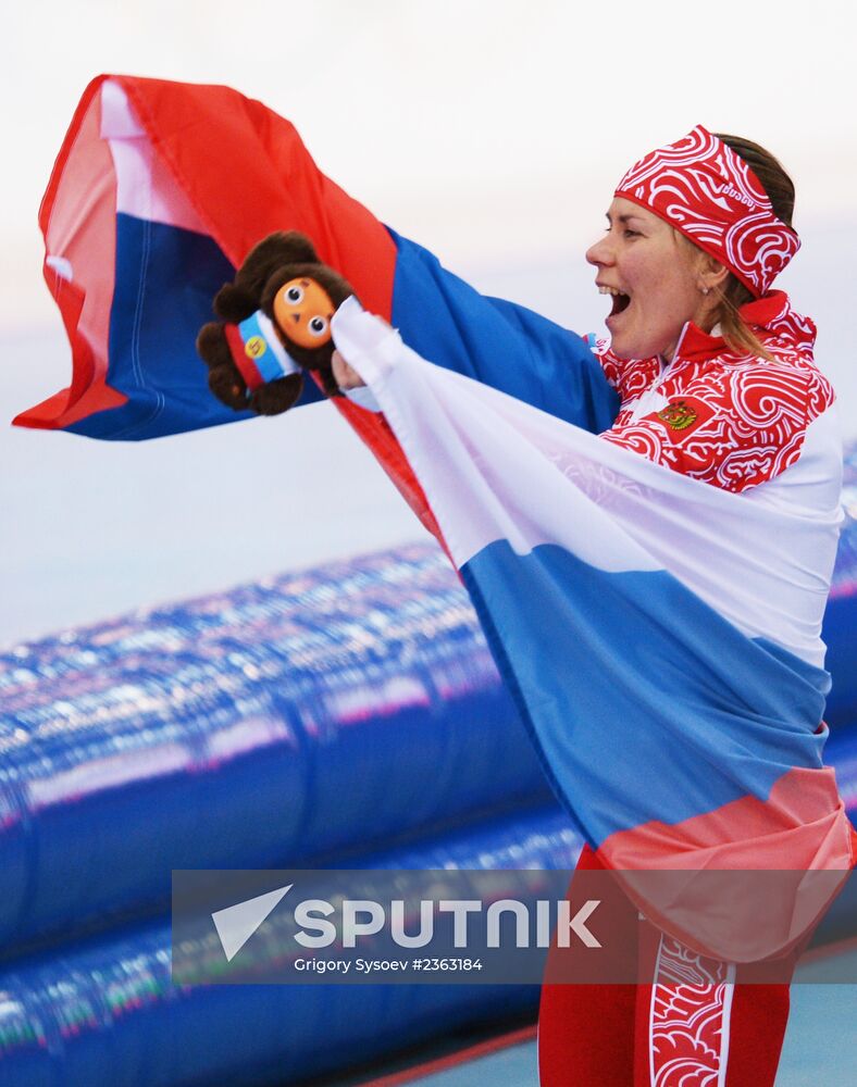 2014 Winter Olympics. Speed skating. Women. 3000m