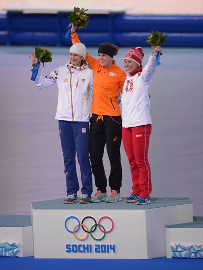 2014 Winter Olympics. Speed skating. Women. 3000m