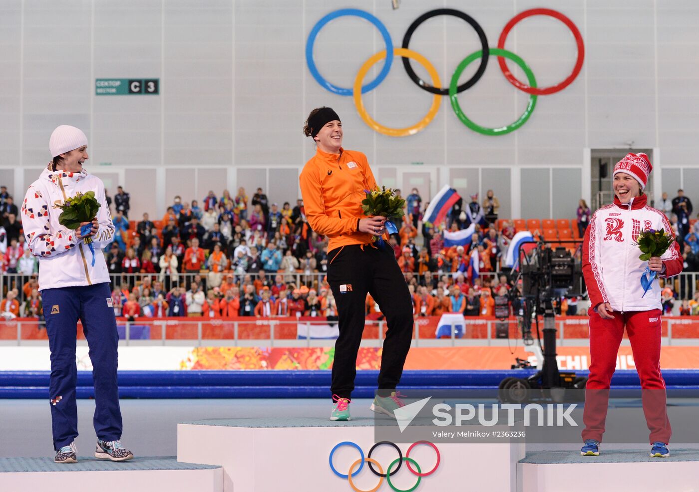 2014 Winter Olympics. Speed skating. Women. 3000m