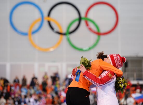 2014 Winter Olympics. Speed skating. Women. 3000m