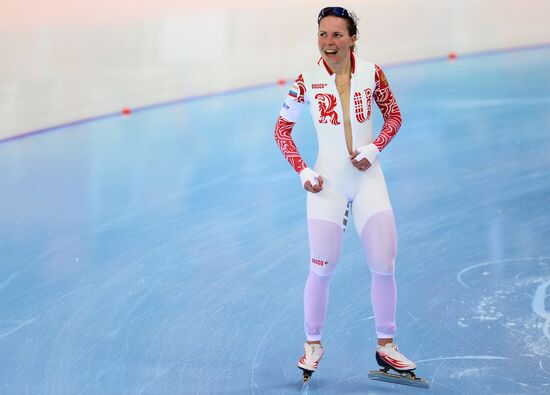 2014 Winter Olympics. Speed skating. Women. 3000m