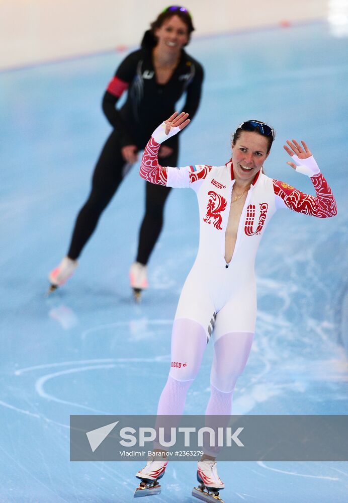 2014 Winter Olympics. Speed skating. Women. 3000m