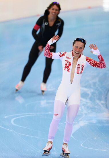 2014 Winter Olympics. Speed skating. Women. 3000m