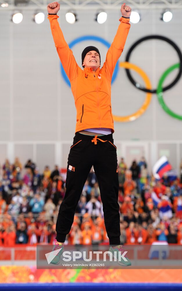 2014 Winter Olympics. Speed skating. Women. 3000m