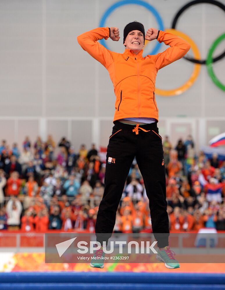 2014 Winter Olympics. Speed skating. Women. 3000m