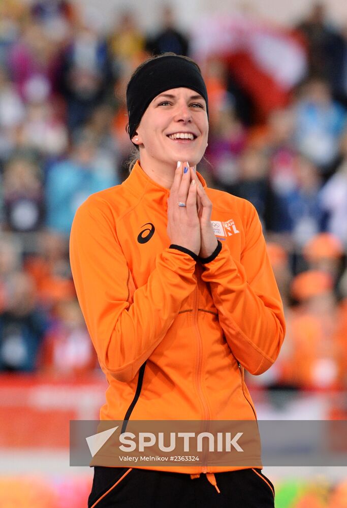 2014 Winter Olympics. Speed skating. Women. 3000m