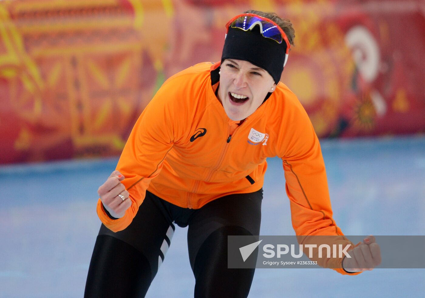 2014 Winter Olympics. Speed skating. Women. 3000m