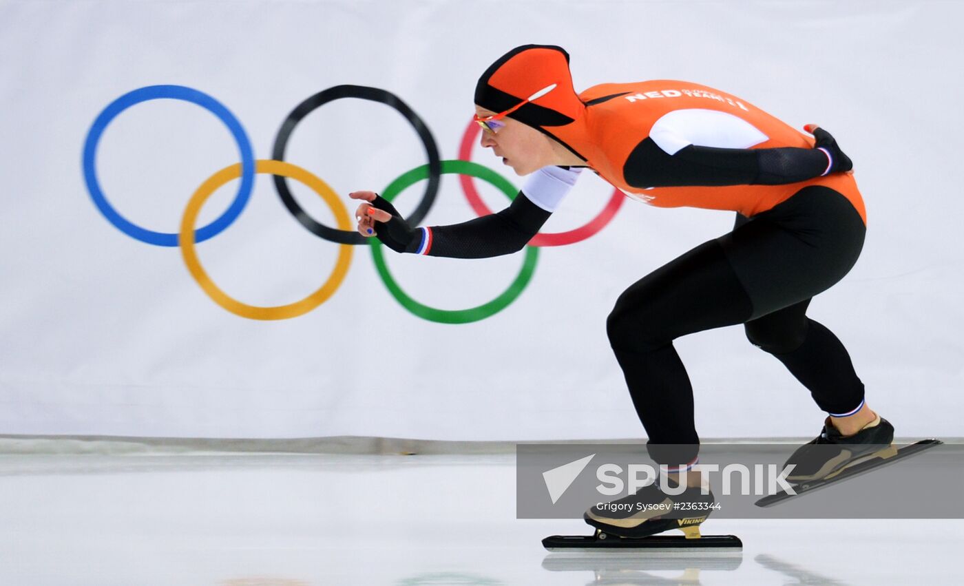 2014 Winter Olympics. Speed skating. Women. 3000m