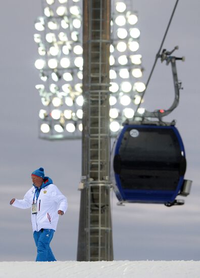 2014 Olympics. Biathlon. Women. Sprint race