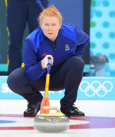2014 Winter Olympics. Curling. Training