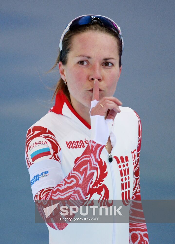 2014 Winter Olympics. Speed skating. Women. 3000m