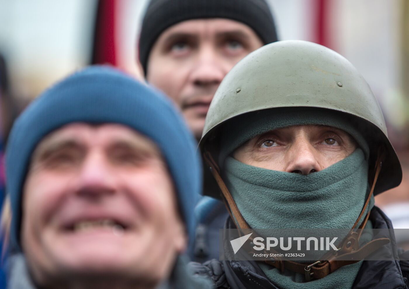 People's veche (popular assembly) on Kiev's Independence Square