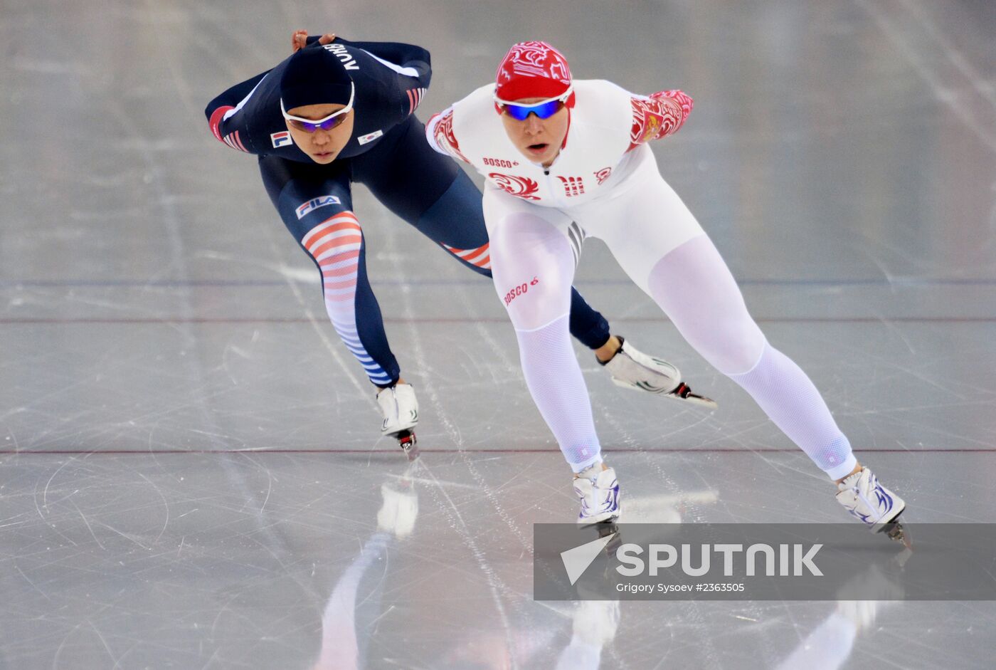 2014 Winter Olympics. Speed skating. Women. 3000m