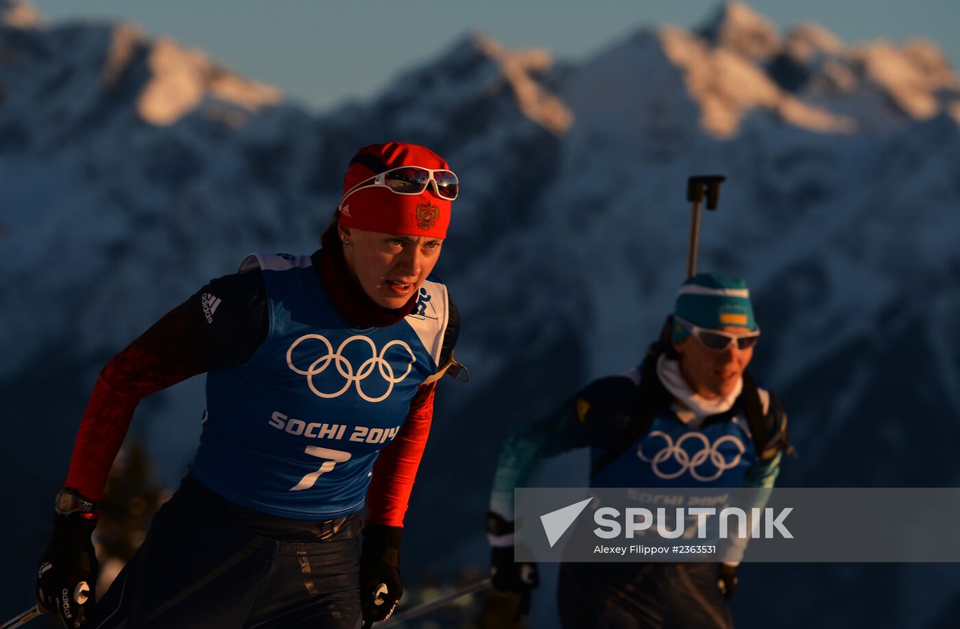 Olga Vilukhina and Maria Panfilova