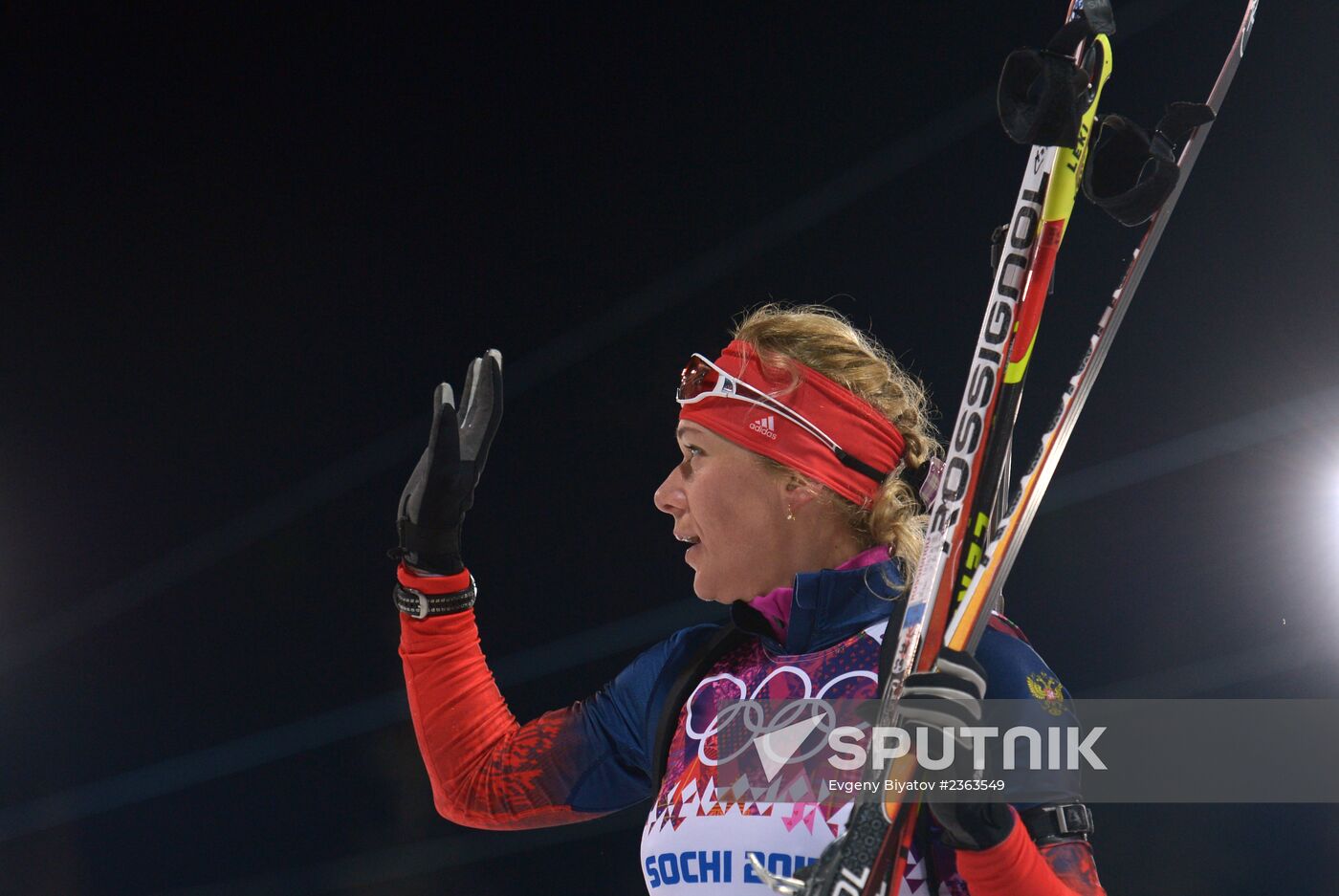 2014 Winter Olympics. Biathlon. Women. Sprint race