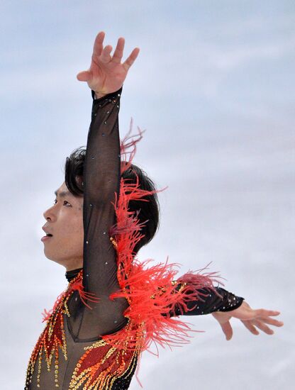 2014 Olympics. Figure skating. Teams. Men. Free skating