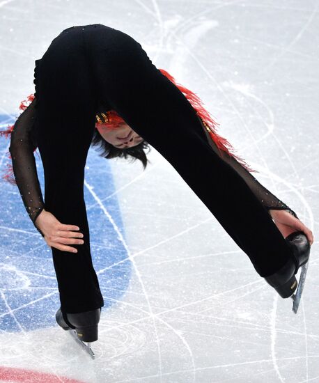 2014 Olympics. Figure skating. Teams. Men. Free skating