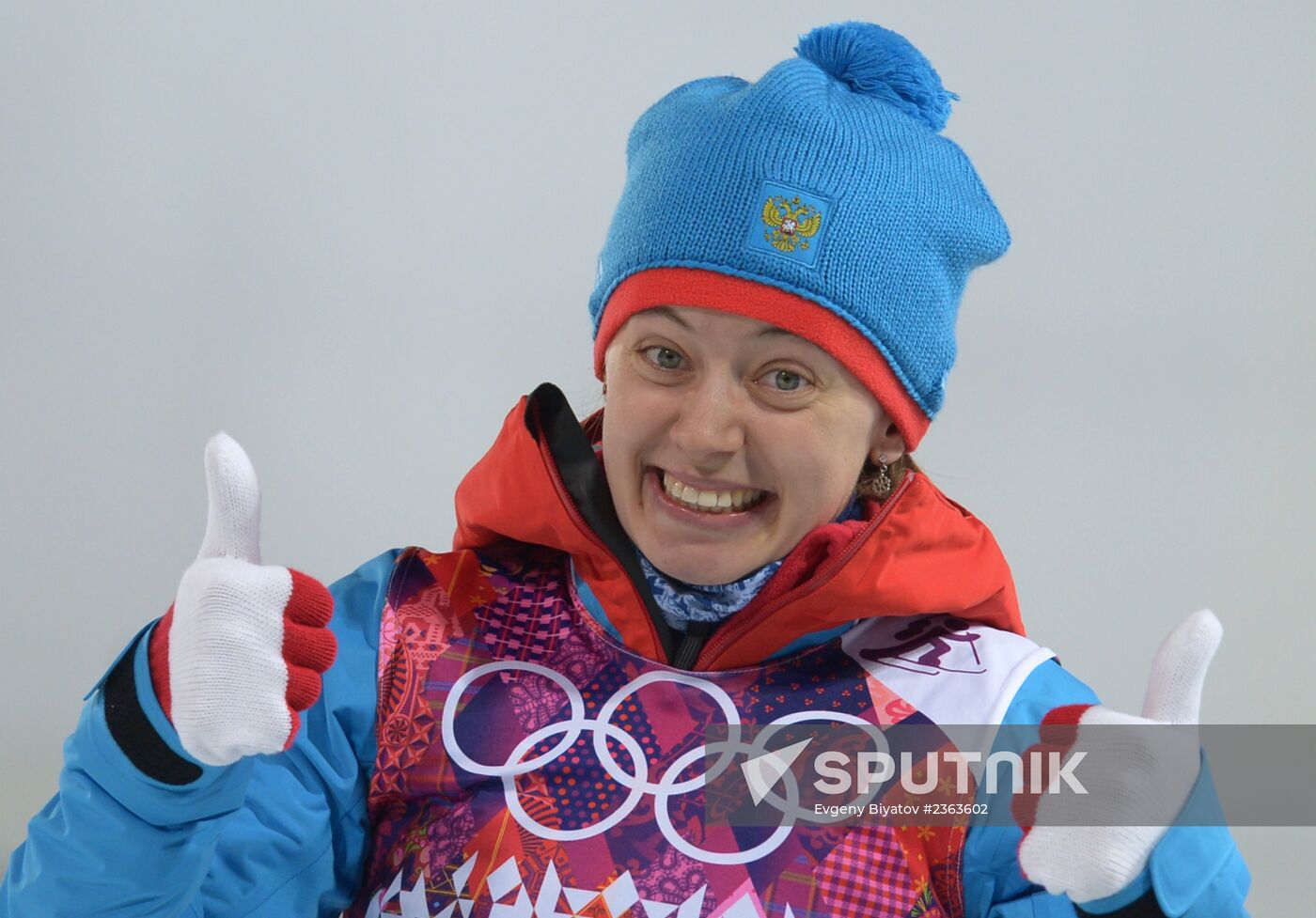 2014 Winter Olympics. Biathlon. Women. Sprint race