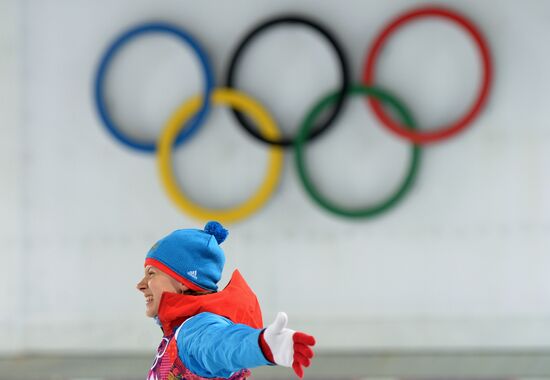 2014 Winter Olympics. Biathlon. Women. Sprint race
