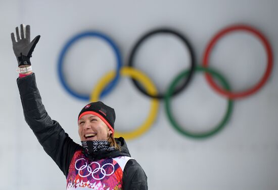 2014 Winter Olympics. Biathlon. Women. Sprint race