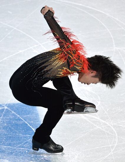 2014 Olympics. Figure skating. Teams. Men. Free skating