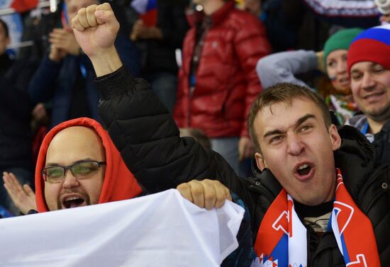 2014 Winter Olympics. Ice hockey. Women. Russia vs. Germany