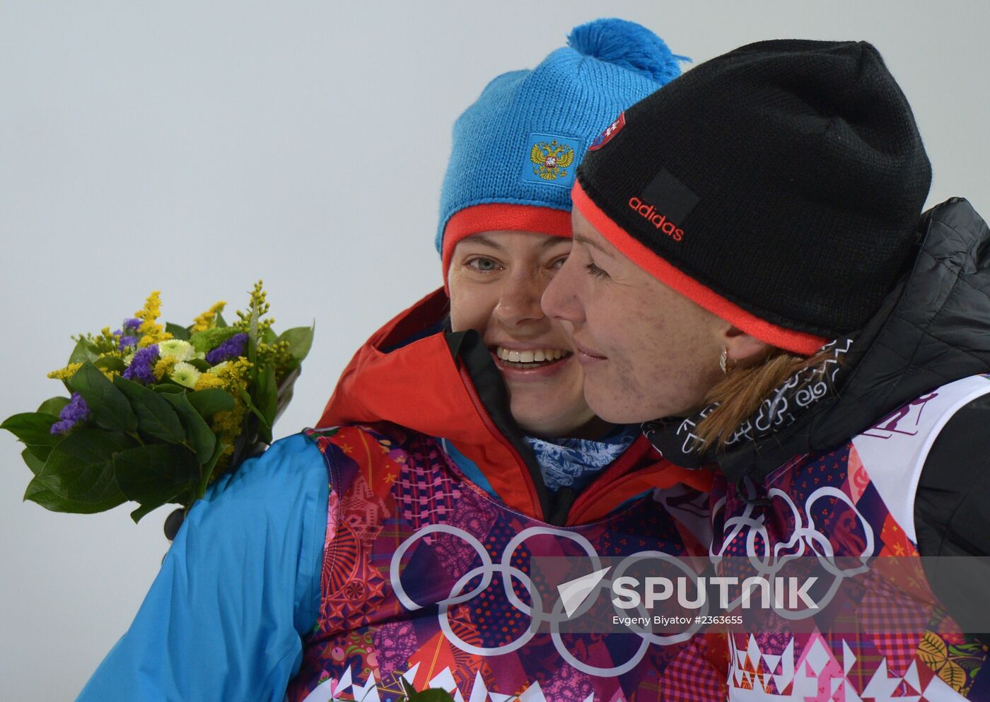 2014 Winter Olympics. Biathlon. Women. Sprint race