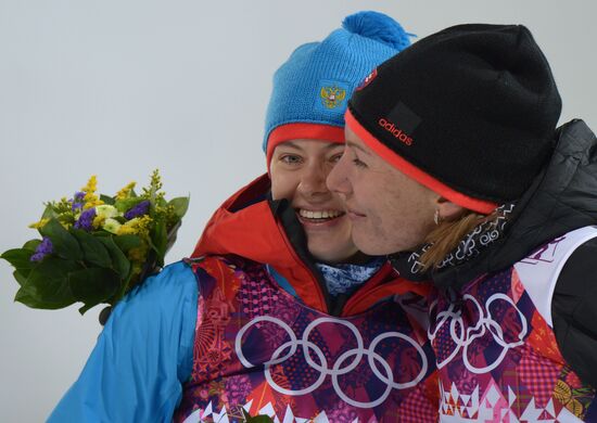 2014 Winter Olympics. Biathlon. Women. Sprint race
