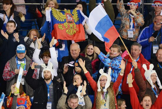 2014 Winter Olympics. Ice hockey. Women. Russia vs. Germany