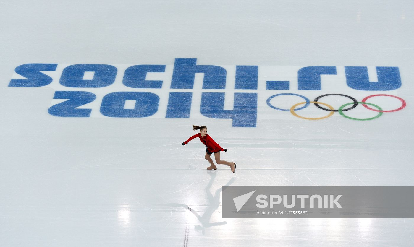 2014 Winter Olympics. Figure skating. Teams. Women. Free skating