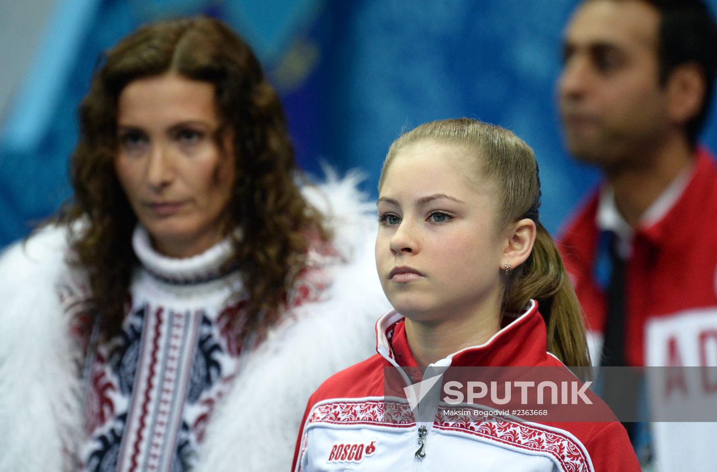 2014 Olympics. Figure skating. Teams. Women. Free skating