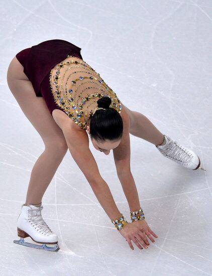 2014 Olympics. Figure skating. Teams. Women. Free skating