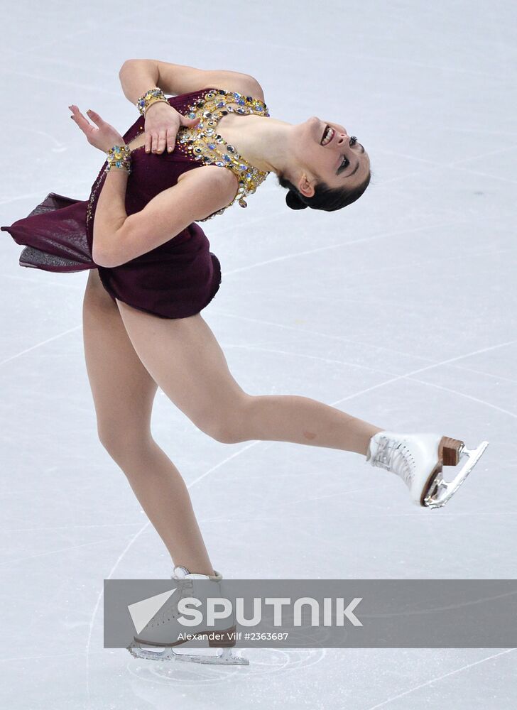 2014 Olympics. Figure skating. Teams. Women. Free skating
