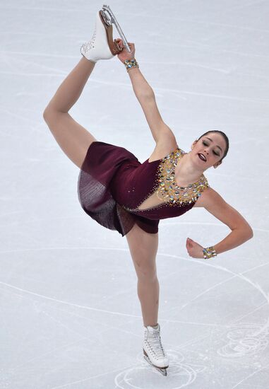 2014 Olympics. Figure skating. Teams. Women. Free skating