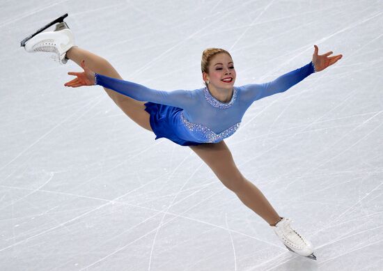 2014 Olympics. Figure skating. Teams. Women. Free skating