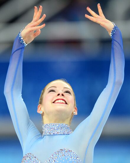 2014 Olympics. Figure skating. Teams. Women. Free skating