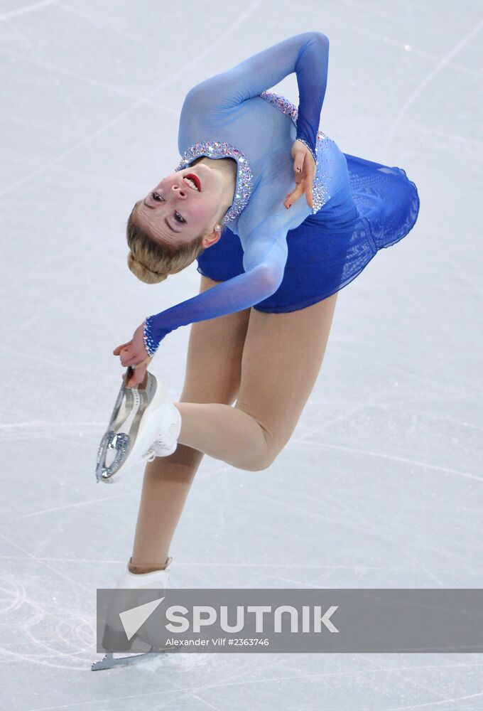 2014 Olympics. Figure skating. Teams. Women. Free skating