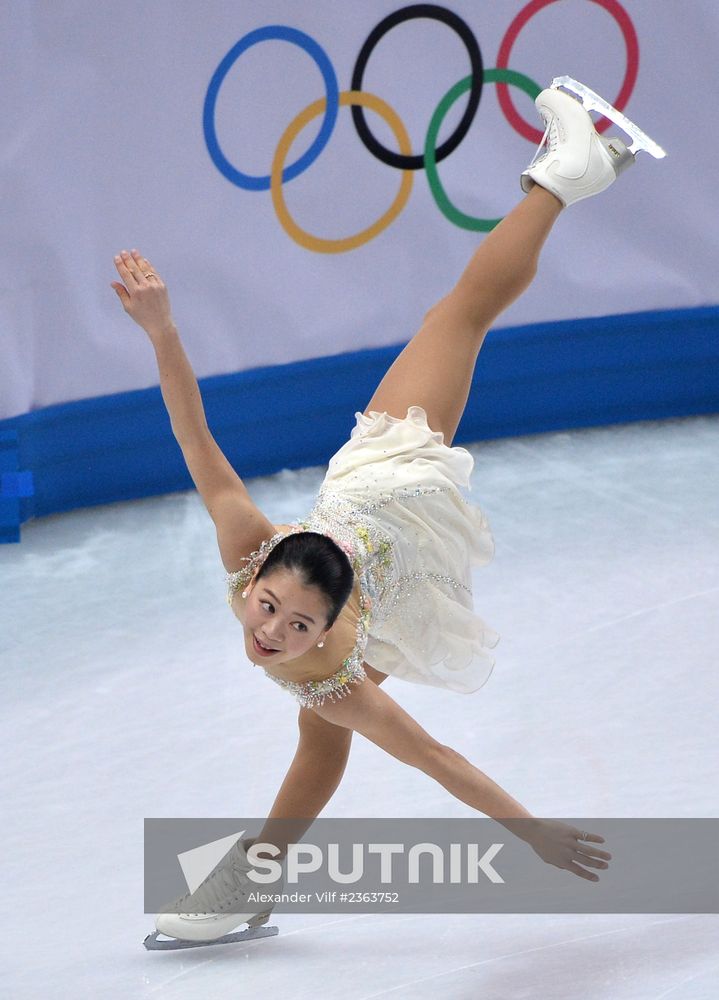 2014 Olympics. Figure skating. Teams. Women. Free skating