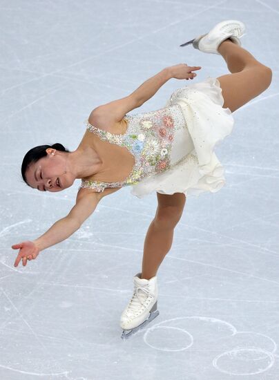 2014 Olympics. Figure skating. Teams. Women. Free skating